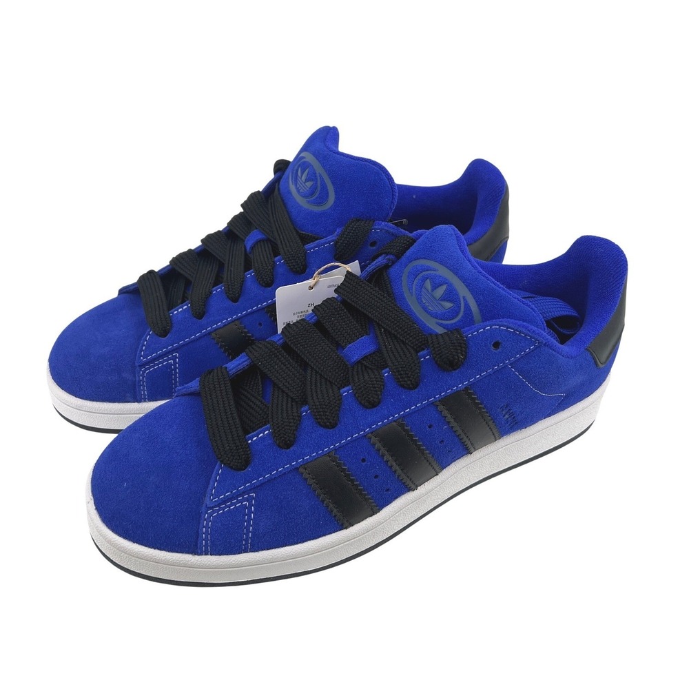 Adidas Campus 00s Shoes Size 12 Blue Black Suede Retro Y2K Skater Sneaker Chunky